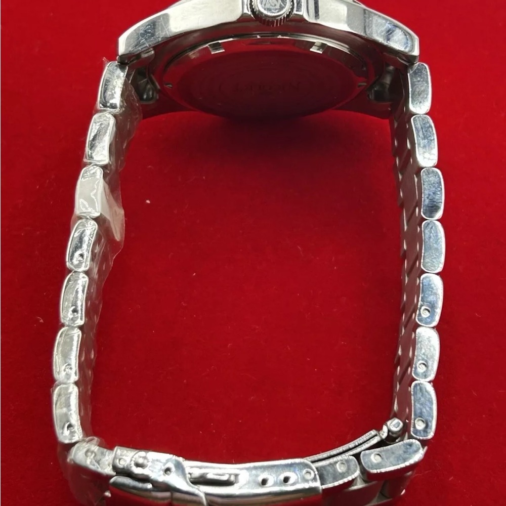 Nicolet Watch 1886 Swiss Made Stainless Steel Water Resistant #163 running - Picture 6 of 7